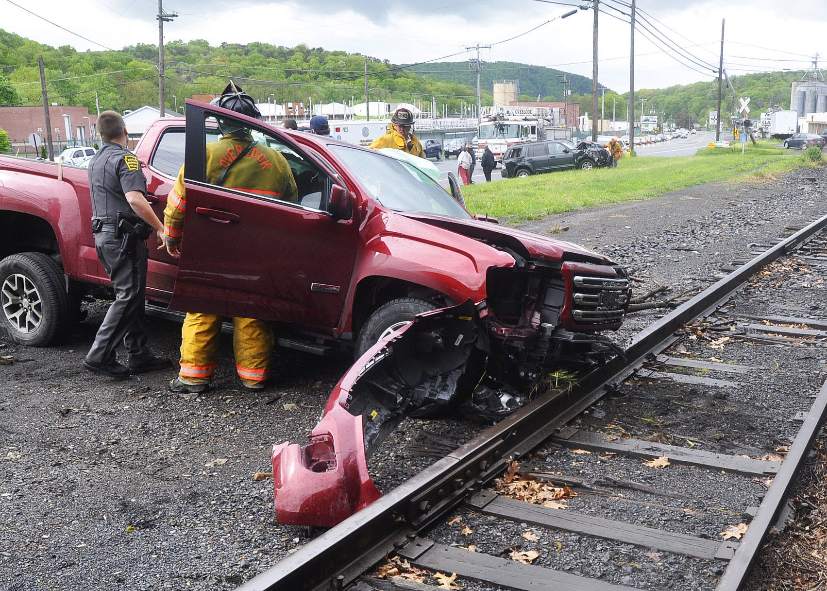 T-bone crash near Wayside Inn